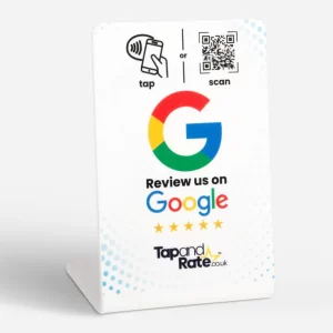 Premium Google Review NFC & QR stand