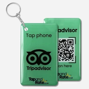 Tripadvisor NFC Keyring + QR