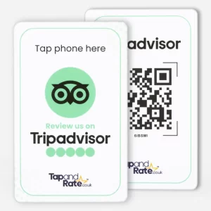 TripAdvisor NFC & QR card